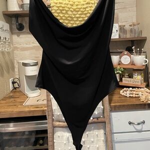 Black womens Bodysuit